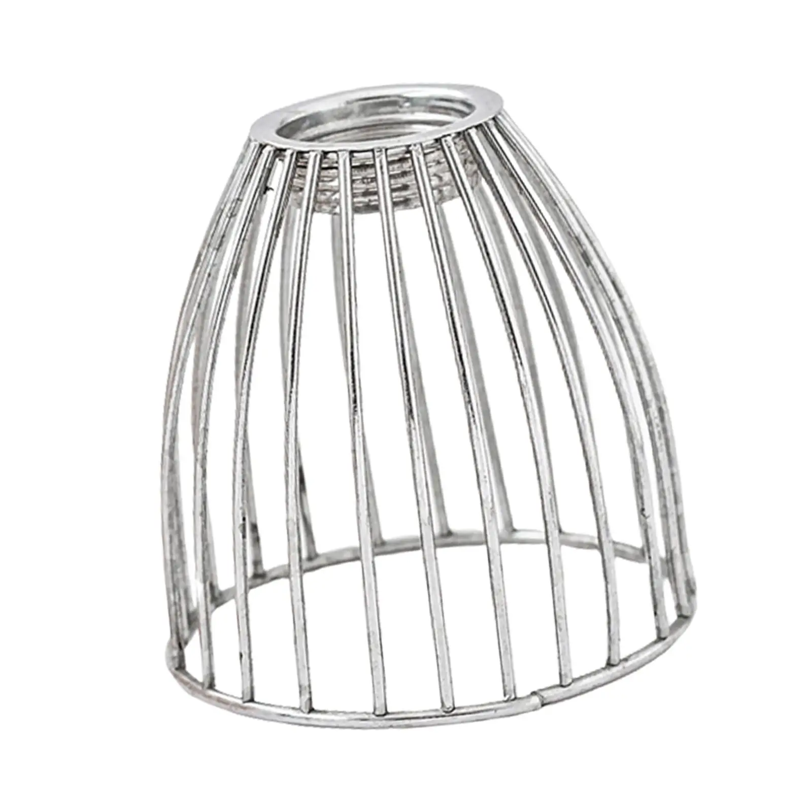 Pendant Lampshade Minimalist Decorative Small Light Bulb Cover Bulb Guard Cage for Bedroom Ceiling Kitchen Apartment Decoration