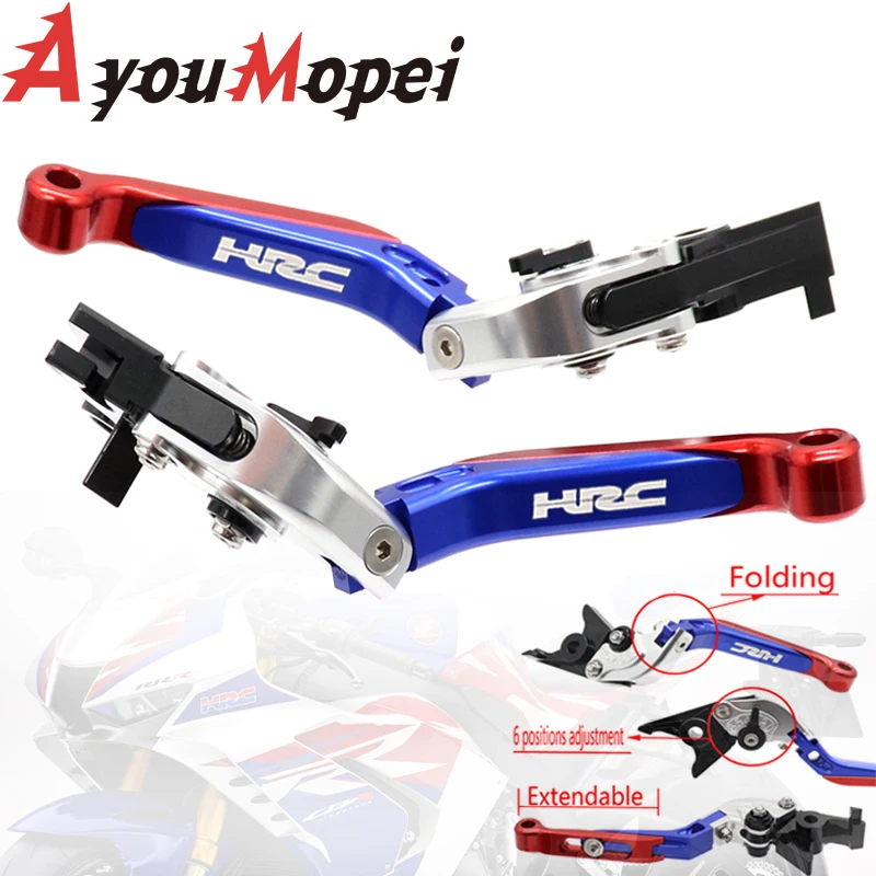 

HRC Brake Clutch Levers For HONDA CBR 600 900 1000 RR 2002-2021 CBR600RR CBR1000RR CBR954 Motorcycle Folding Extendable CNC