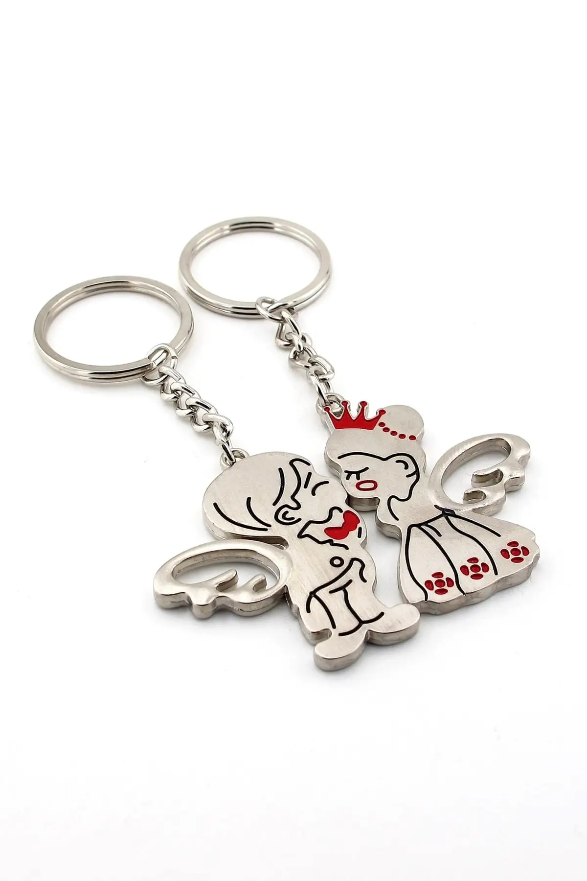 Magnetic Kissing Angels 2 Pcs Keychain Gift Products Home Car Keychain Design Products Bag Belt Accessory