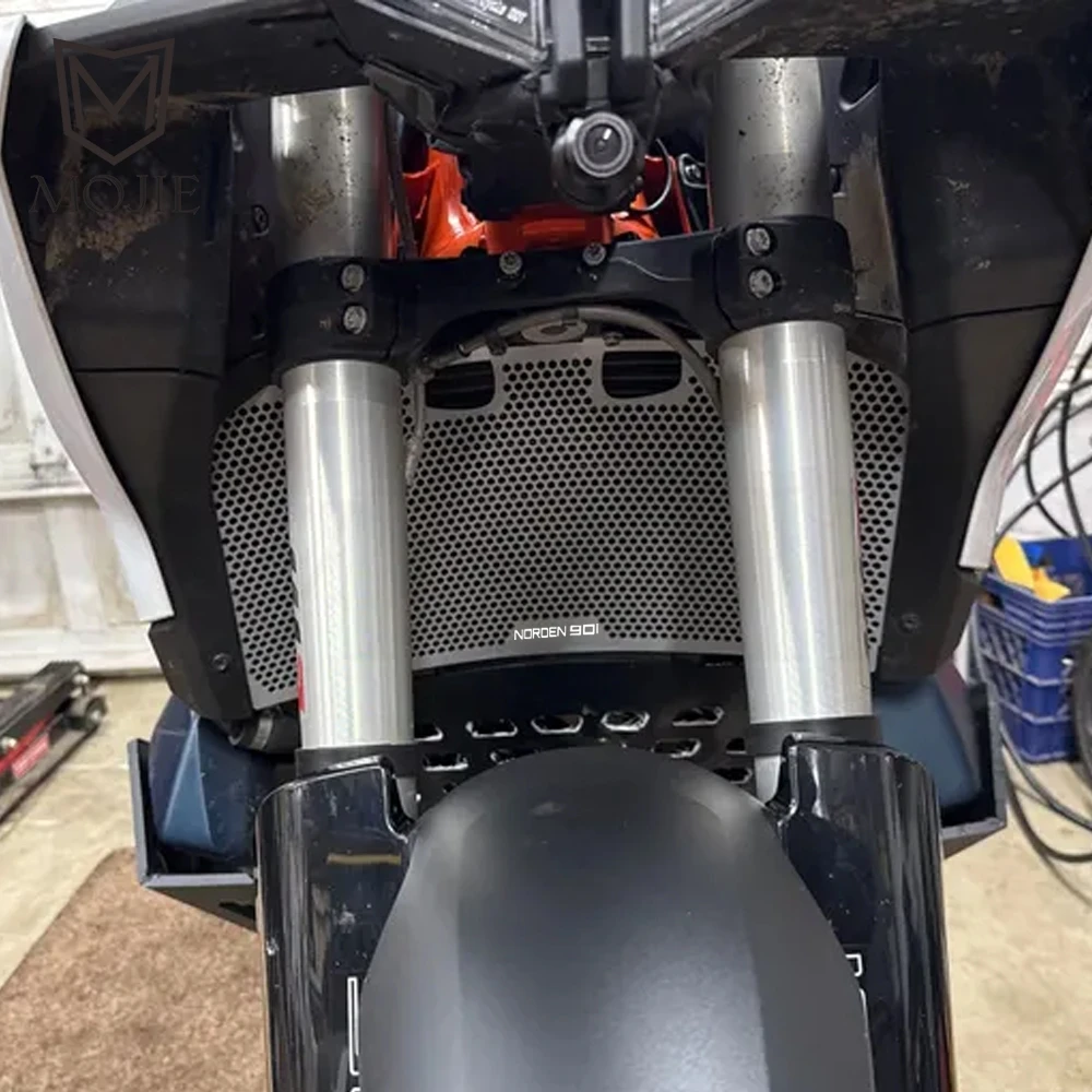 

For 890 SMT 890SMT Motorcycle Accessories Radiator Guard For Husqvarna Norden 901 2022 2023 2024 2025 2026 Grill Cover Protector