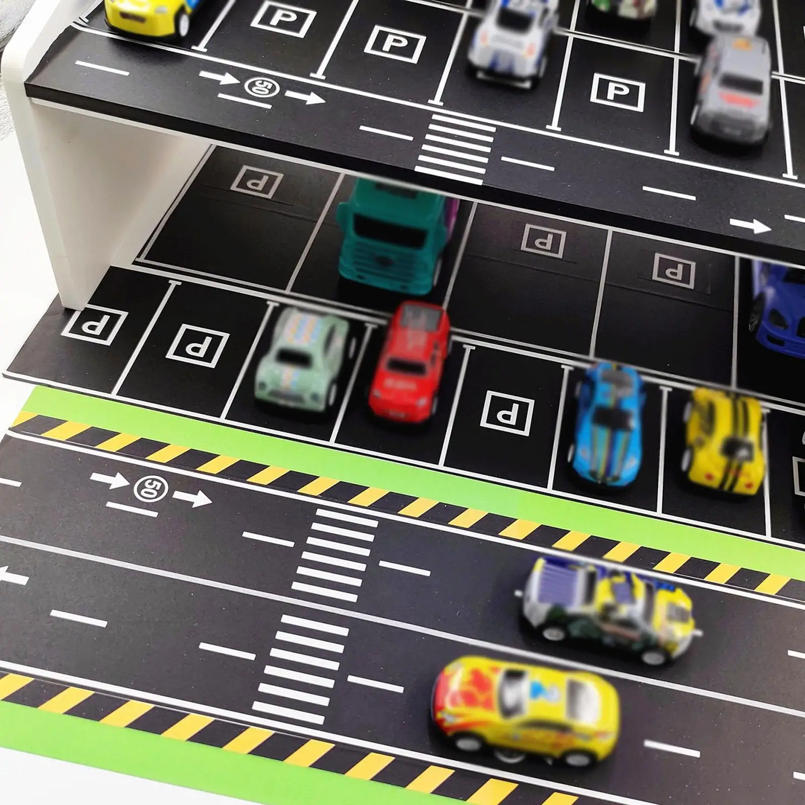 

Roadway Tape Removable Track Stickers for Toy Cars for Kids Handcraft Playset Party Gift