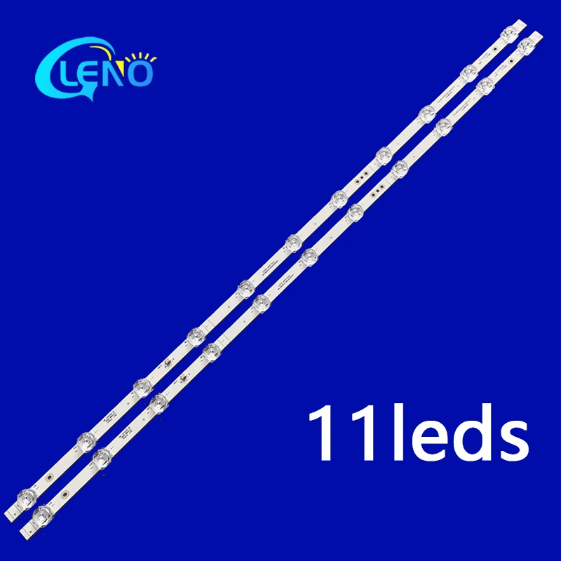 

1/5/10KIT LED Backlight 11lamp strip for Hisense 43h5g Originales 3V