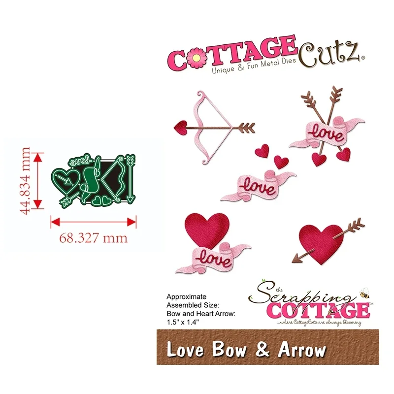 Valentine's Day Metal Cutting Dies Love heart Sweet cake Animals cat dog elephant Background dies Scrapbooking Frame Card Crafts