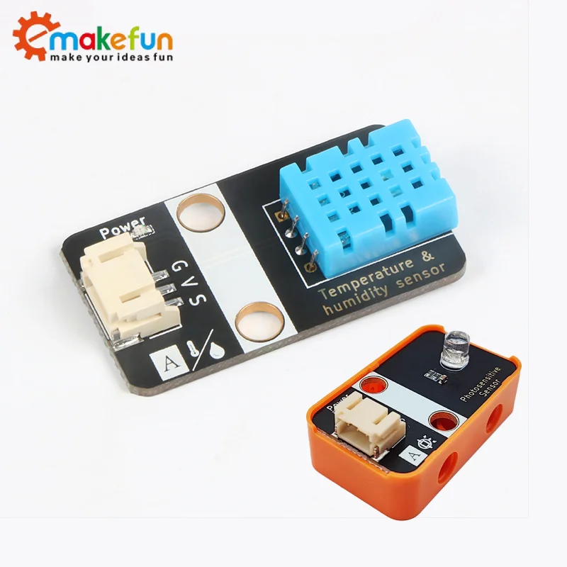 Photoresistor sensor module, brightness photoelectric light detection sensor, photometric sensing compatible with Lego