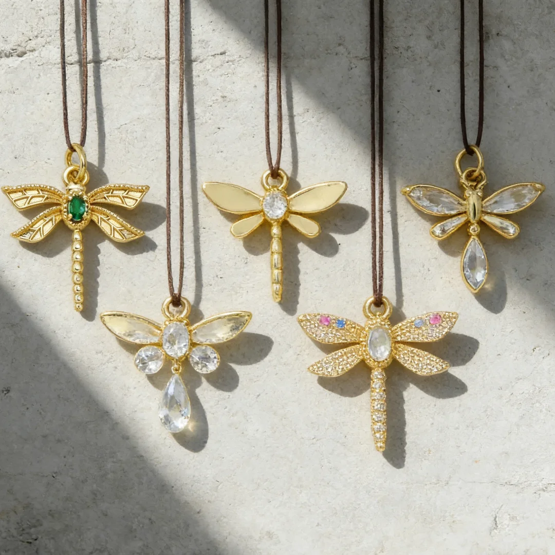 

Набор из 3 подвесок: Сверкающие, элегантные, милые шармы-стрекозы из латуни с цирконием для изготовления ювелирных изделий, ожерелий, браслетов, аксессуаров для рукоделия