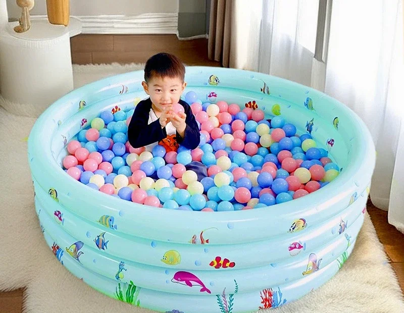 

Children's marine ball pool indoor baby wave pool with domestic fence