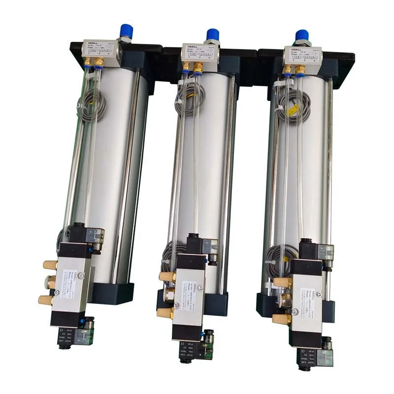 New Stainless Steel Dual-Action Piston Cylinder With 125mm Bore And 400mm Stroke For Automated Equipment Pneumatic Double Type