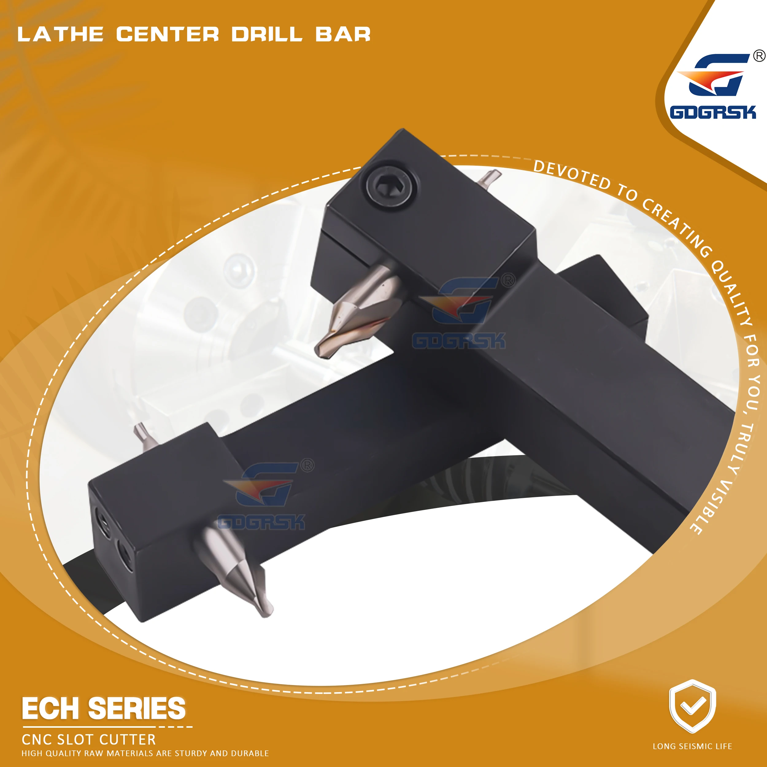 

ECH Держатель центрального сверлильного инструмента для токарного станка с ЧПУ ECH-2020K04 1616K04, плотная сторона, фиксированный тип, режущие инструменты с числовым программным управлением, центральная дрель