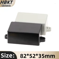 1pcs 82x52x35mm DIY Plastic Electronic Project Box Enclosure Instrument Case NEW Wire Junction Boxes