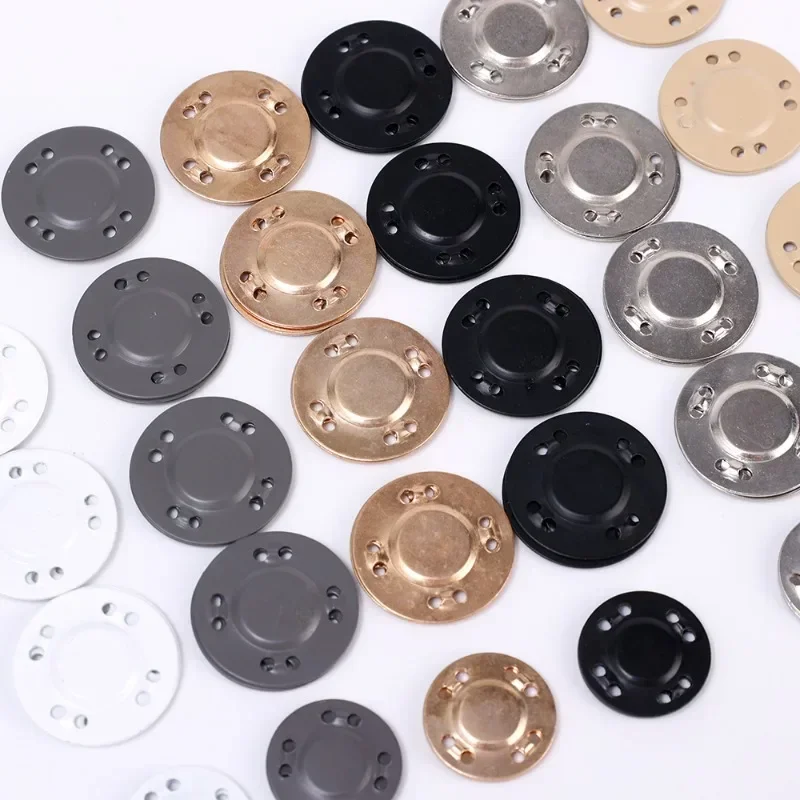 1/10Sets Magnetic Snap Fasteners Clasps Buttons Handbag Purse Wallet Craft Bags Parts Mini Adsorption Buckle 21/25mm Sewing Part