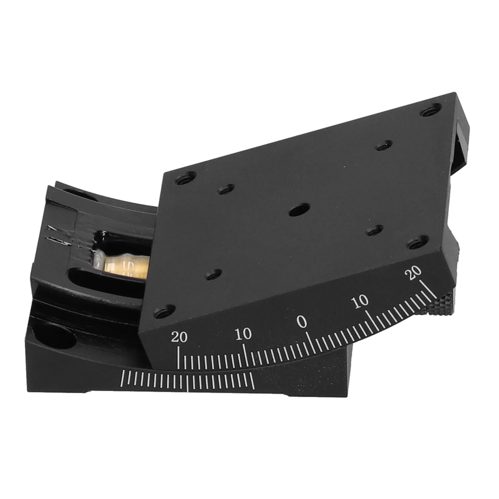 Linear Stage Goniometer Turbine Worm Dovetail FineTune Manual Platform HXVA60 60x60mm