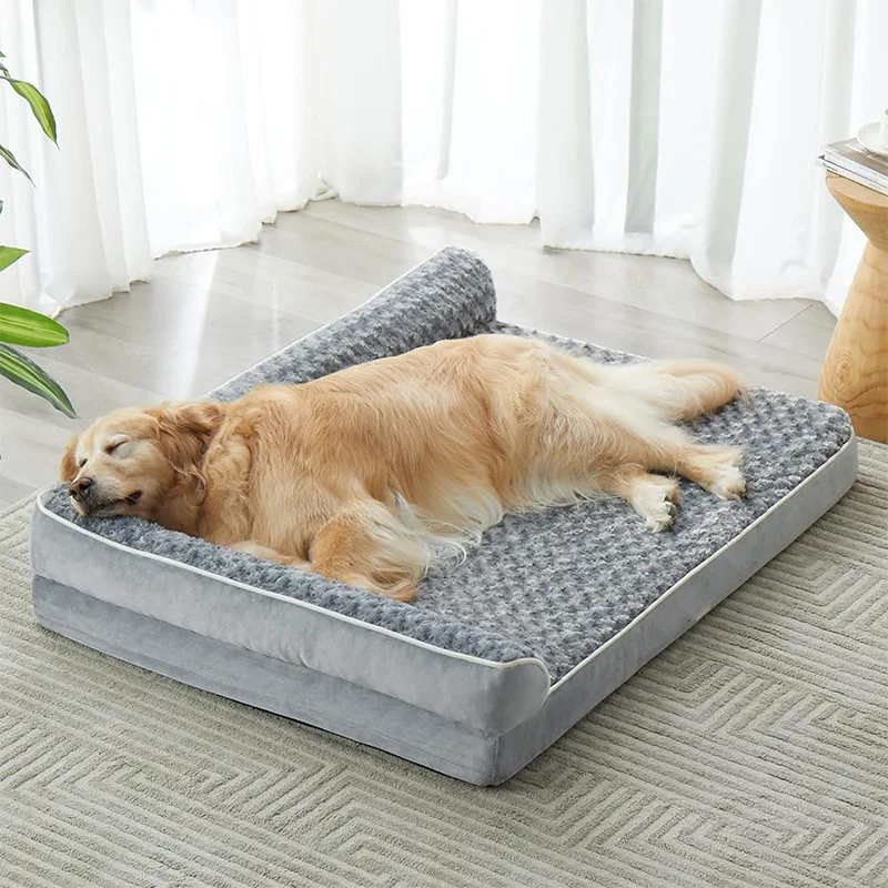 

New kennel, removable and washable pet sofa dog bed, large dog golden retriever anti-bite kennel