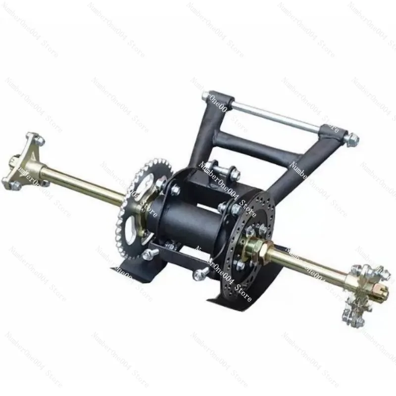 

Rear Suspension Part For Modified Kart, Thickened Axle For ATV, Rear Swingarm Rear Axle Drive Assembly