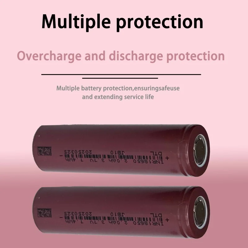 18650 Li-ion Battery 3.7V 2000mAh Rechargeable Cell for Power BankHalloween Pumpkin Light Christmas Light Flashlight DIY