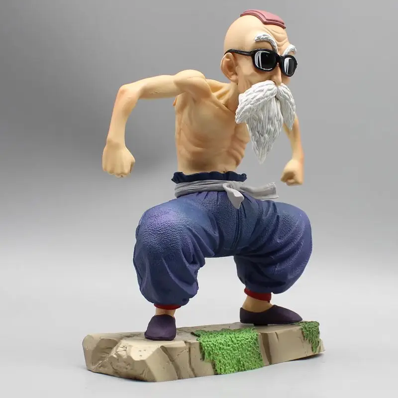 Dragon Ball Gk Anime Figure Skinny Master Roshi Muscle Strengthening Teacher Figurine Model Ornaments Peripheral Doll Gifts