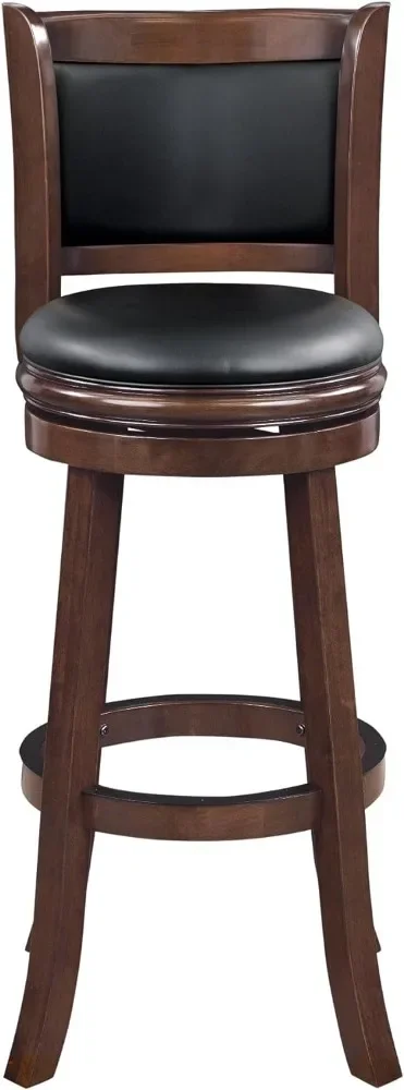 مقاعد Boraam Counter Stools Augusta مقعد بار طويل جدًا، مقاعد بار كابتشينو للمطبخ