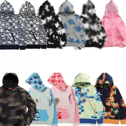 Men Hooded Sweatshirt Hoodie for Women Loose Y2k Casual Sweatshirt Jacket Harajuku American