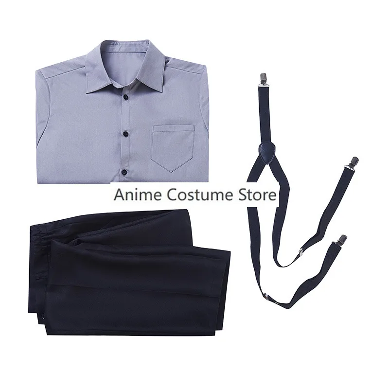 Anime Takt Op.Destiny TAKT ASAHINA Cosplay Costume Wig Conductor Uniform Shirt Pants Halloween Stage Performance Role Play Suit