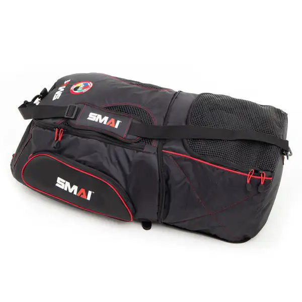 PERFORMANCE BACKPACK WKF - XL SMAI Karate Performance Backpack Protective Gear Bag With a Greatly Increased 96L Storage Capacity