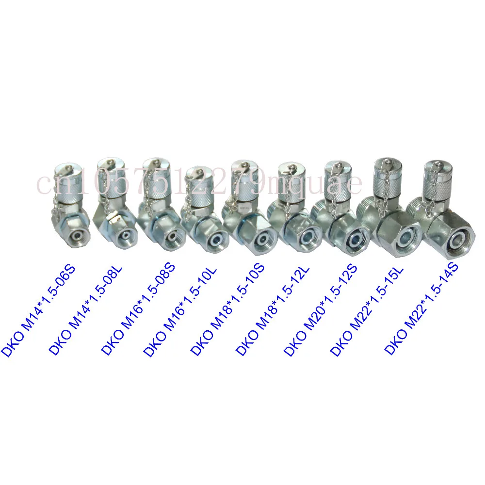 Swivel Run Tees kit for Excavator (9 Pack ), Test Coupling Point