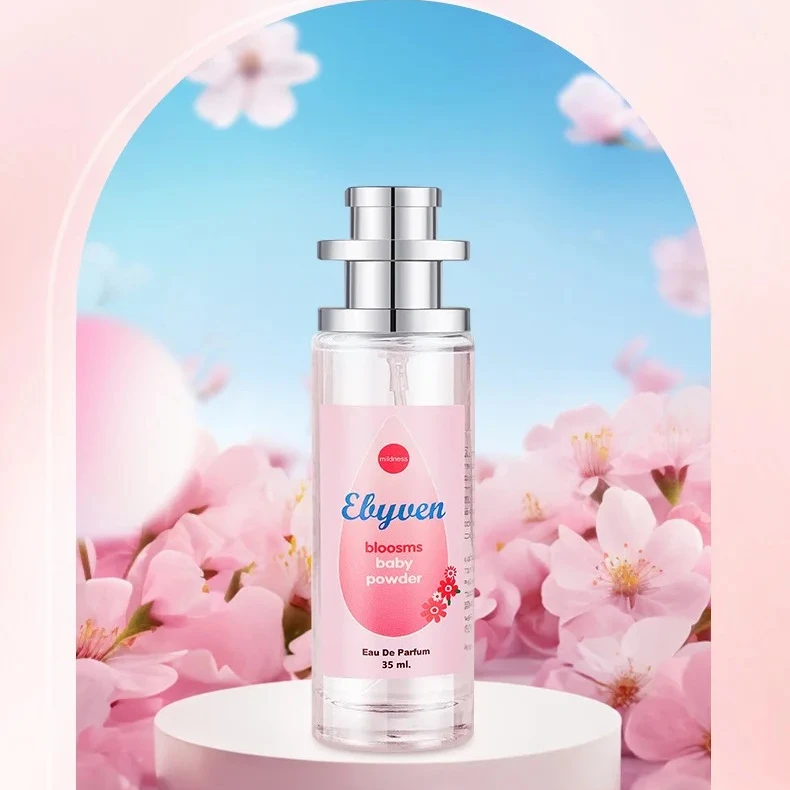 Perfume de 35ml para bebé, fragancia de leche y lavanda, talco en polvo, suave, duradero, fresco, único, fragancia corporal para niños