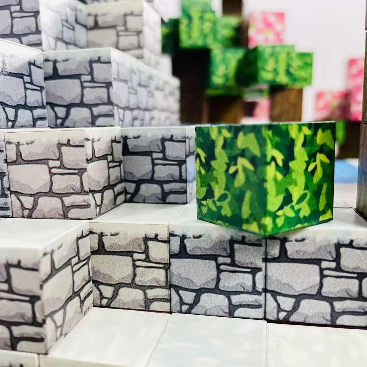 Magnetyczne Klocki Konstrukcyjne Kreatywne Cegły Moja Słynna Scena Świat Architektoniczny Zestaw DIY Model Zabawka dla Dzieci Prezent na Boże Narodzenie dla Chłopców i Dziewcząt