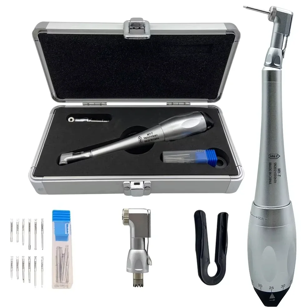 Controlador Manual Aluminio Laboratorio Implantes, Torsión Tornillo Llave Dinamométrica Dental