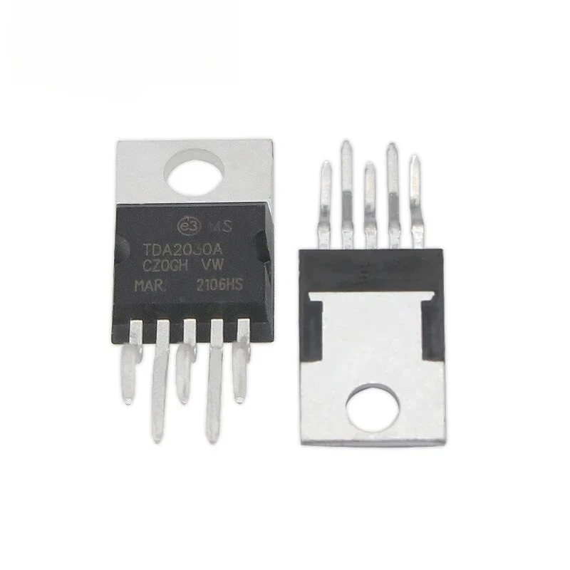 5/10PCS TDA2030A 18W Hi-Fi Audio Amplifier IC TO-220 Electronic Component Linear Amplifier for DIY Speaker Systems