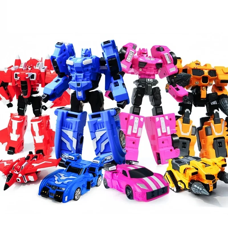 

Deformation Robot Toy Action Figures Toys Mini Force X Super Dimensional Power Mecha Transforms Plastic Model Car Children Gift