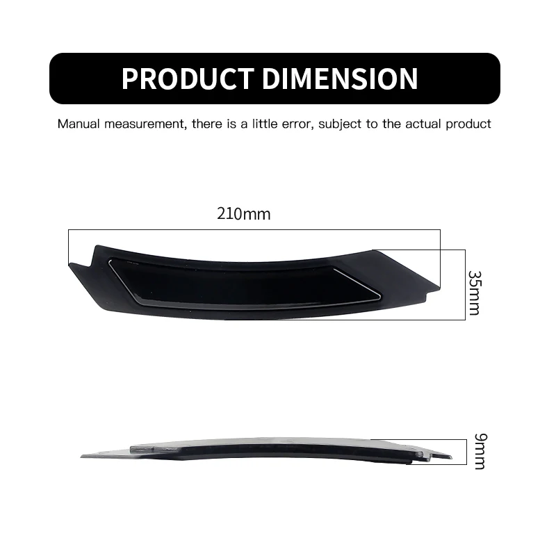 2x Front Bumper Reflectors Side Fender Light Shells For BMW E90/E91 LCI 3 Series 4 Door Sedan/ 5 Door Wagon 2009-2011 Car Parts