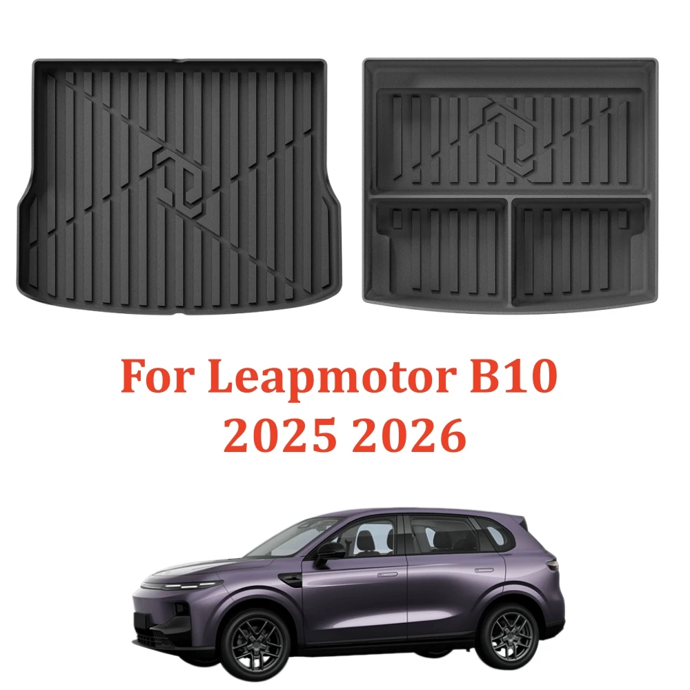 Für LEAPMOTOR B10 2025 2026 Fußmatten & Kofferraumauskleidung TPE Allwetterschutz Bodenmatten Kofferraummatte LHD RHD – Detail 1