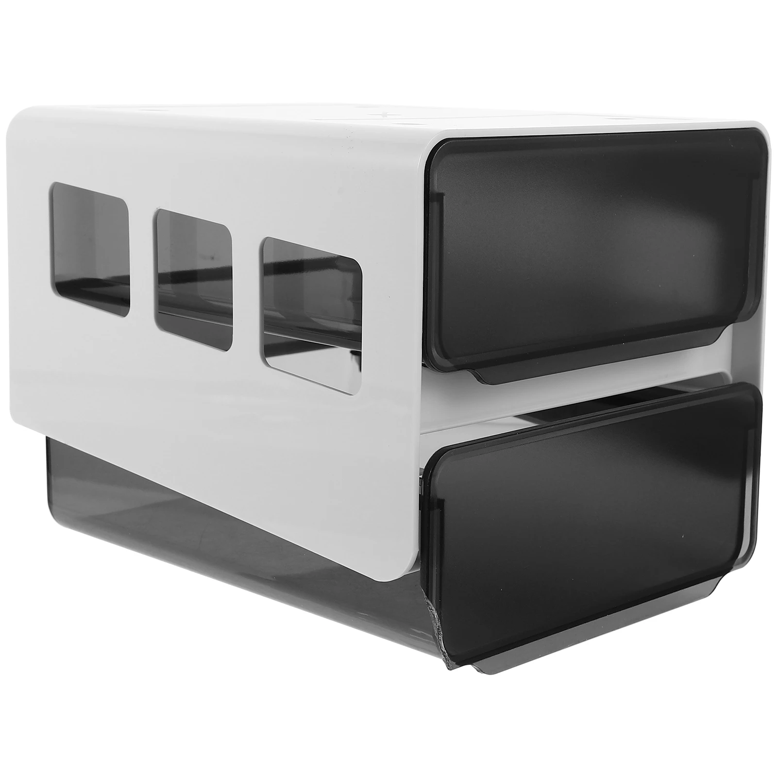 

1PC Hidden Drawer Under Table Storage Box Office Organizer ABS Desk Organizers PP Material Small Sundries Solution