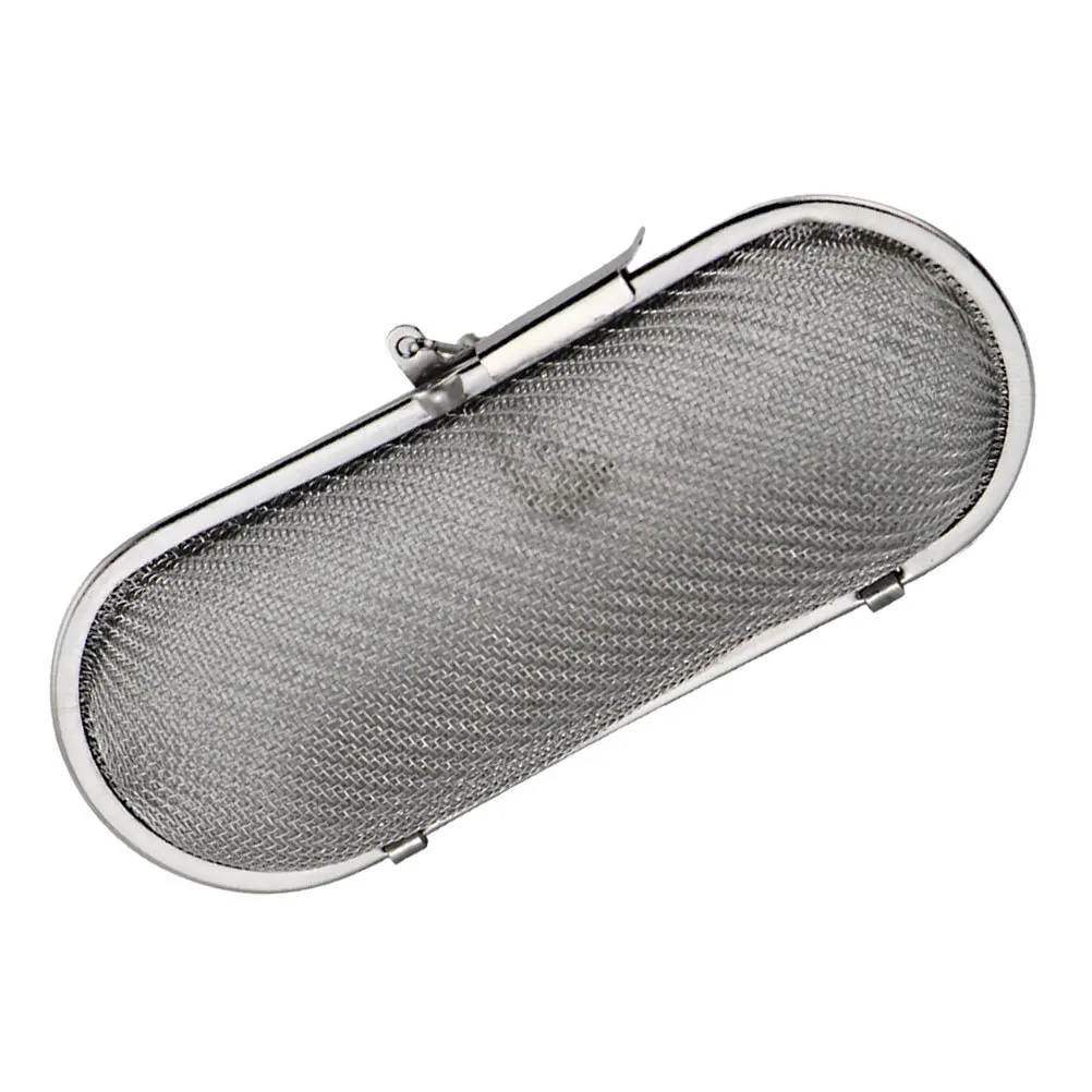 

Tea Infuser Stainless Steel Fine Mesh Filter For Loose Leaf Tea Soup Seasonings Compact Kitchen Strainer Brewing Tool