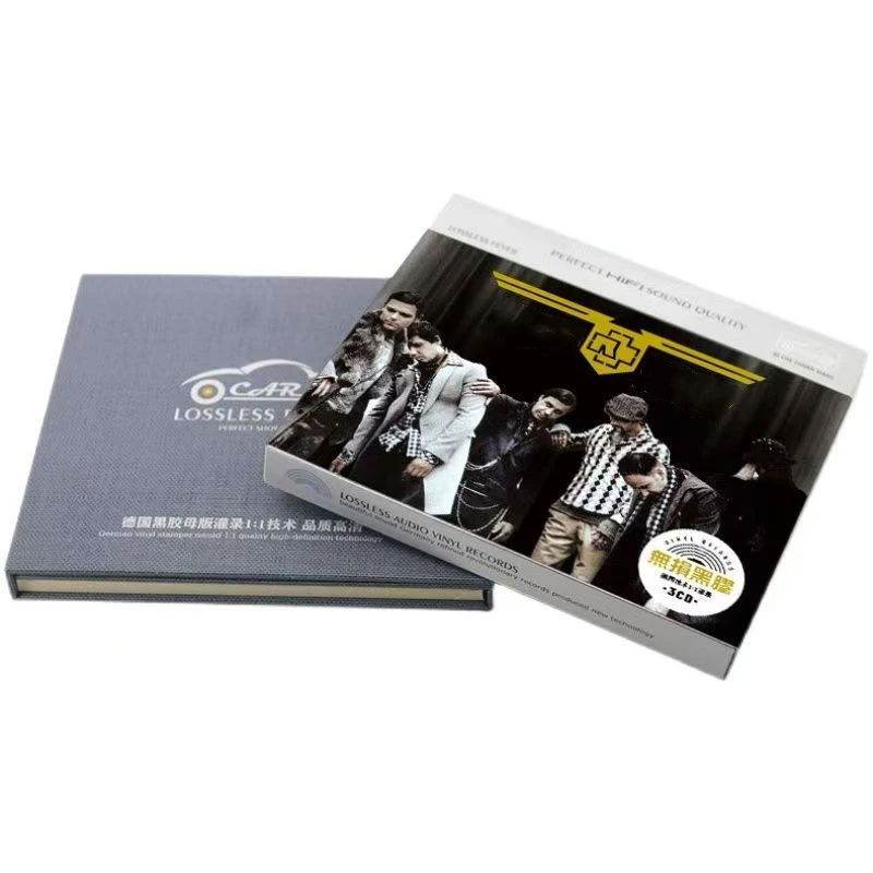 المعادن حتى ليندمان الموسيقى CD أعظم الزيارات ألبوم هيرسيليد 3 قطعة سجل الموسيقى تأثيري وكمان سيارة صندوق الموسيقى جمع هدية #4