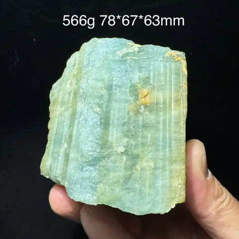 Espécimen Mineral de Aguamarina Natural de Madagascar, cristal rugoso, piedra curativa de cuarzo, decoración del hogar, 566g