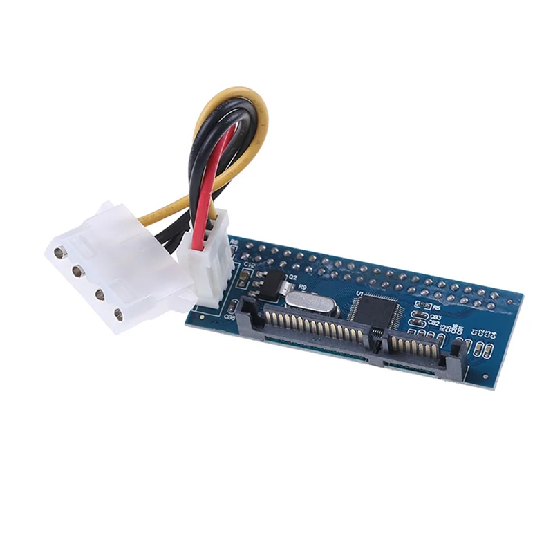 

Адаптер IDE к SATA Синий адаптер SATA PATA IDE 40-контактный разъем для жесткого диска SATA 22-контактный разъем-AA78