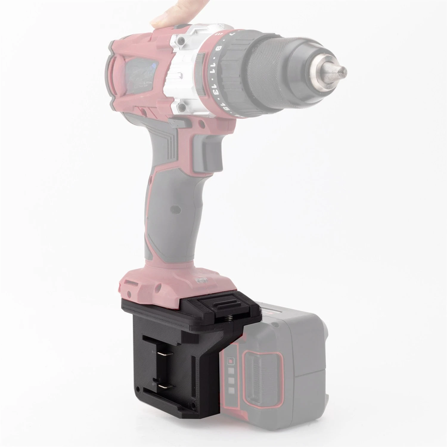 

Converter Dual Batteries Adapter For Ozito for Ein-hell 18v To For Ozito for Ein-hell 18v Tools (Not include tools and battery)