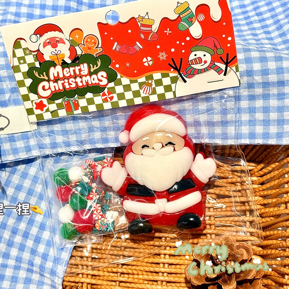 素敵なクリスマス タバ スクイーズおもちゃ サンタクロース 雪だるま フィジェットおもちゃ スクイーズ ストレス解消 パウ スクイーズ パーティーギフト