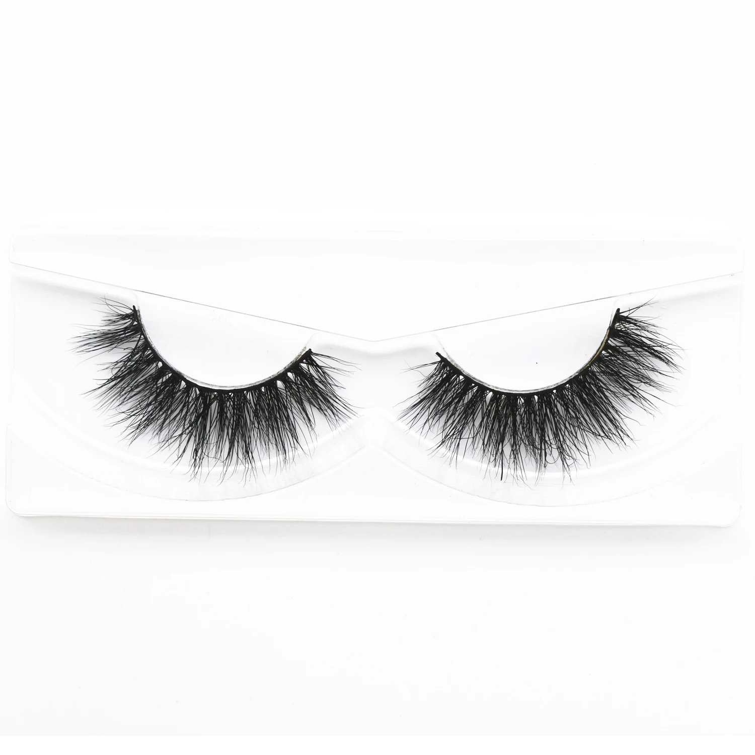 D102 Wispy 3D Mink ธรรมชาติยาว Crisscross ขนตาปลอม Miami Lashes Fluttery 3D Mink Lashes ที่สมบูรณ์แบบสำหรับตุ๊กตารูปลักษณ์