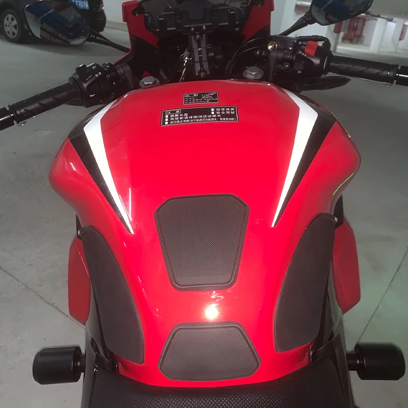 Motorcycle Fuel Tank Pad Protection Decal For Honda CB universal CB650R CB1000R CB650 CB1000 Anti-skid stickers Rubber Sticker