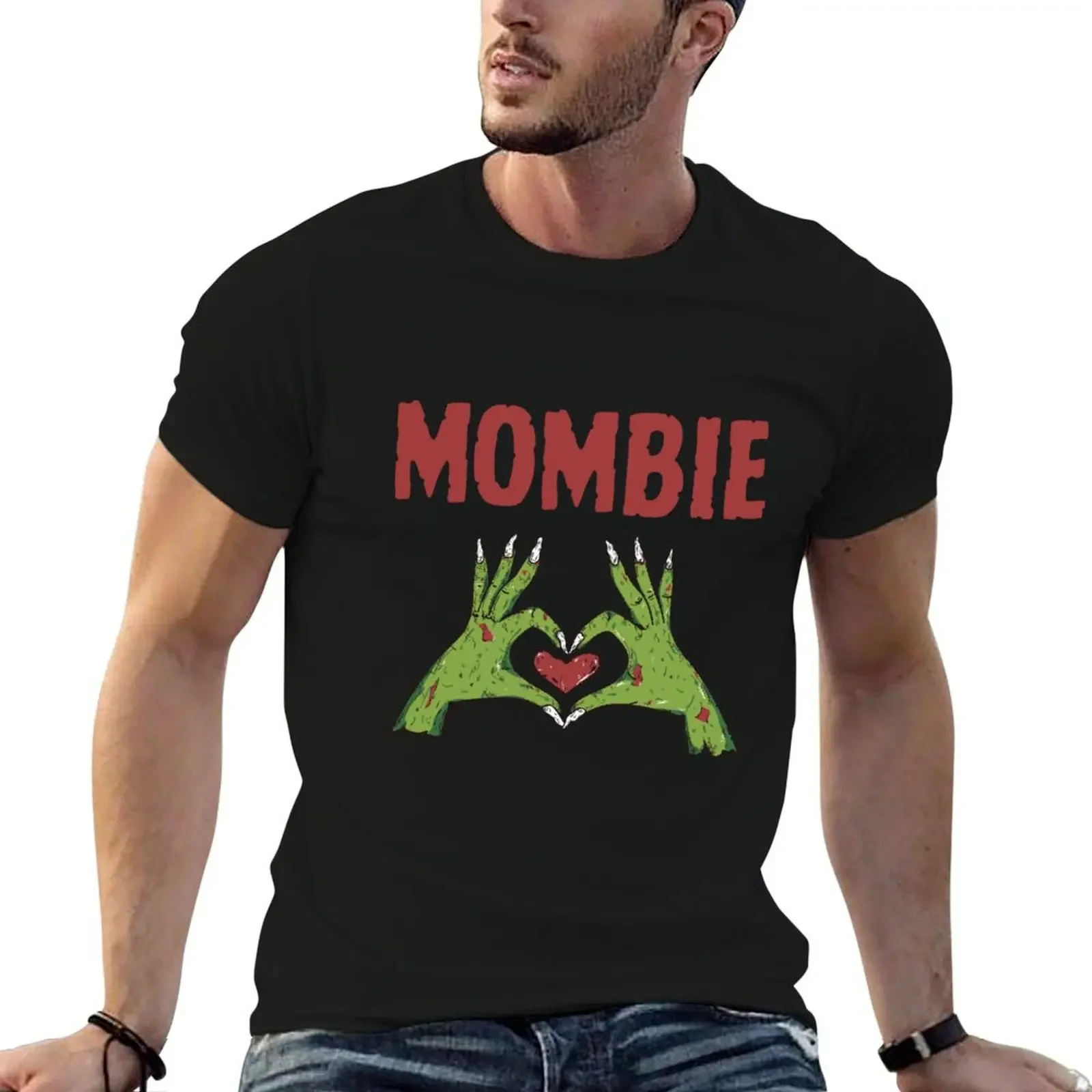 

Mombie Zombie T-Shirt anime tshirt Funny t-shirt aesthetic clothes Man t-shirt designer t shirt men