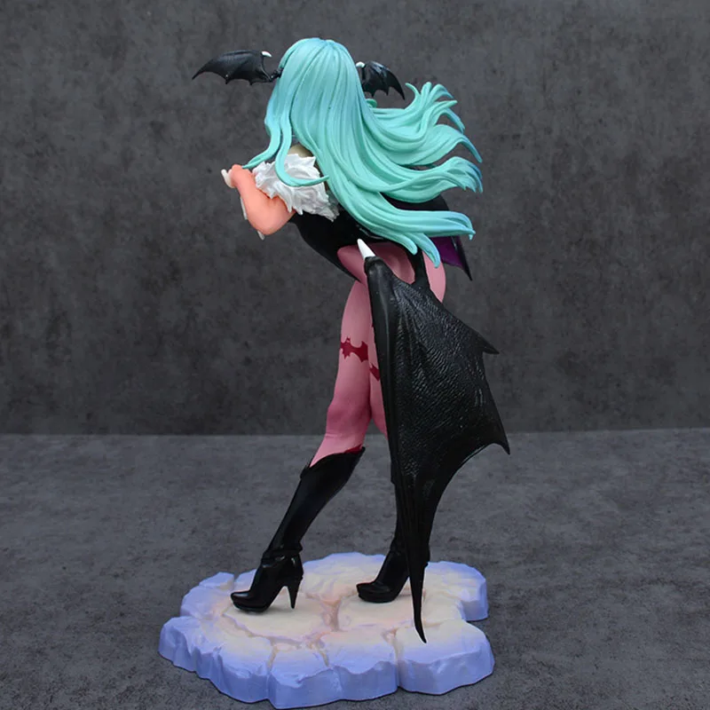 Darkstalkers modelo Morrigan Aensland figura de acción 21cm Manga estatuilla juego colección GK estatua ornamento juguetes periférico de animé