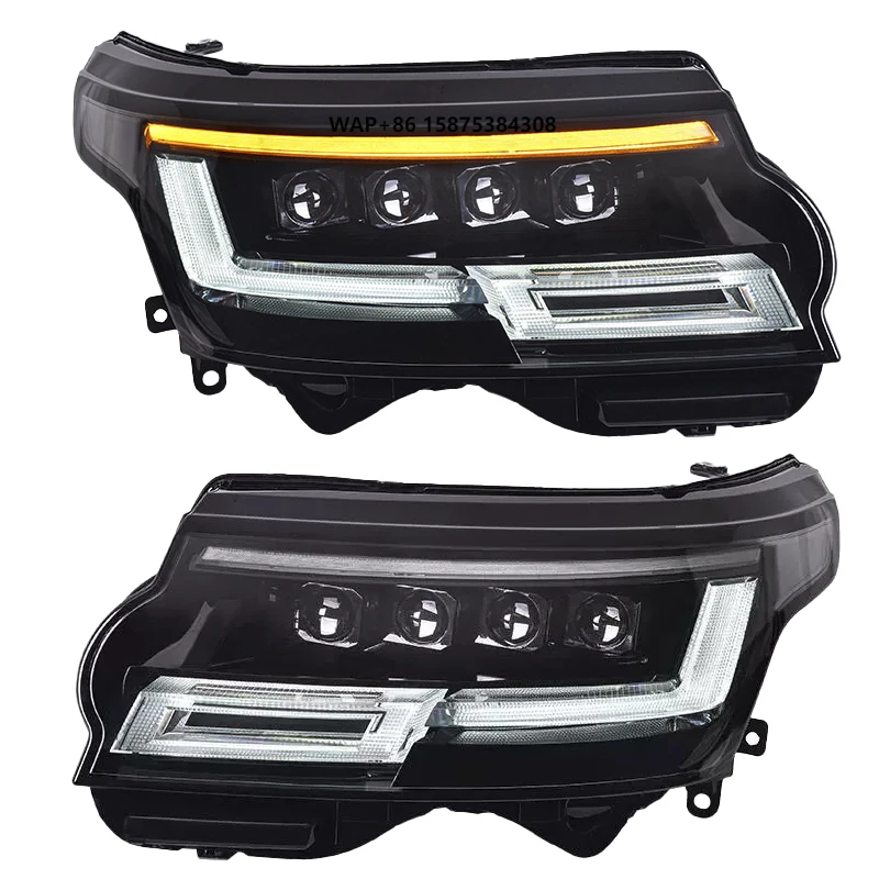 for Land Rover Range Rover vogue 2013-2017 Upgrade LED Brand New Headlight Car Accessories Head Lamp Front Light