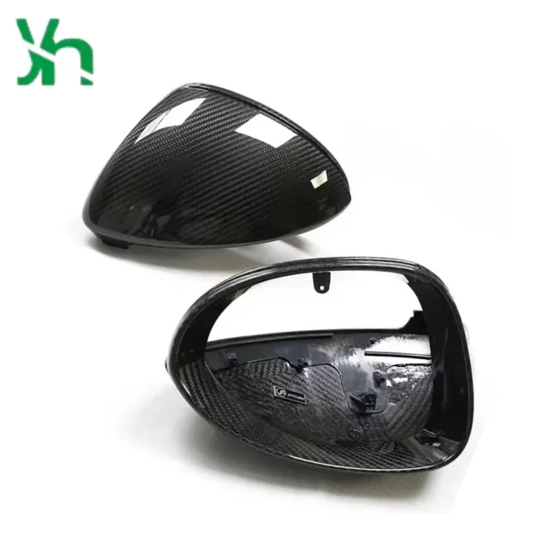 ポルシェ911（2013-15）交換用ドライカーボンファイバーミラーケース、リバースミラーカバー、自動車性能向上パーツ