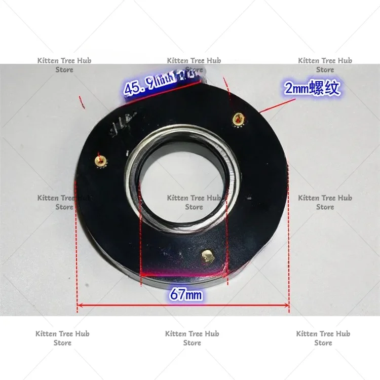 67mm outer rotor gimbal brushless motor 210KV three-phase brushless motor outer rotor hollow shaft gimbal motor