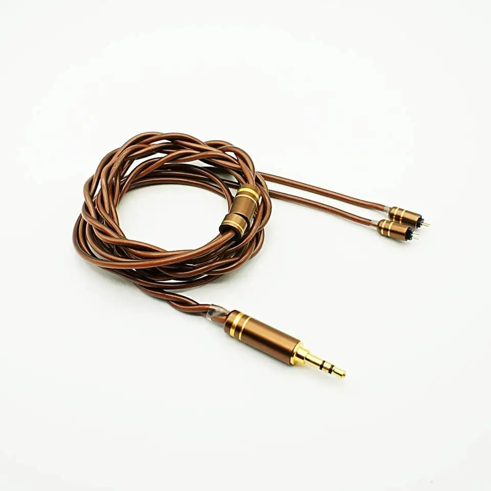 ISN Audio T-OCC 2 Shares Triple Copper Hybrid 2Pin 0.78mm HiFi Audiophile Earphone Upgrade Replacement Cable