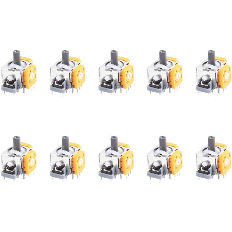 ABFM-10PCS 3D Analog Joystick Sensor Module Potentiometer For PS4 PS4 Pro Controller Repair Parts Spare Parts Accessories