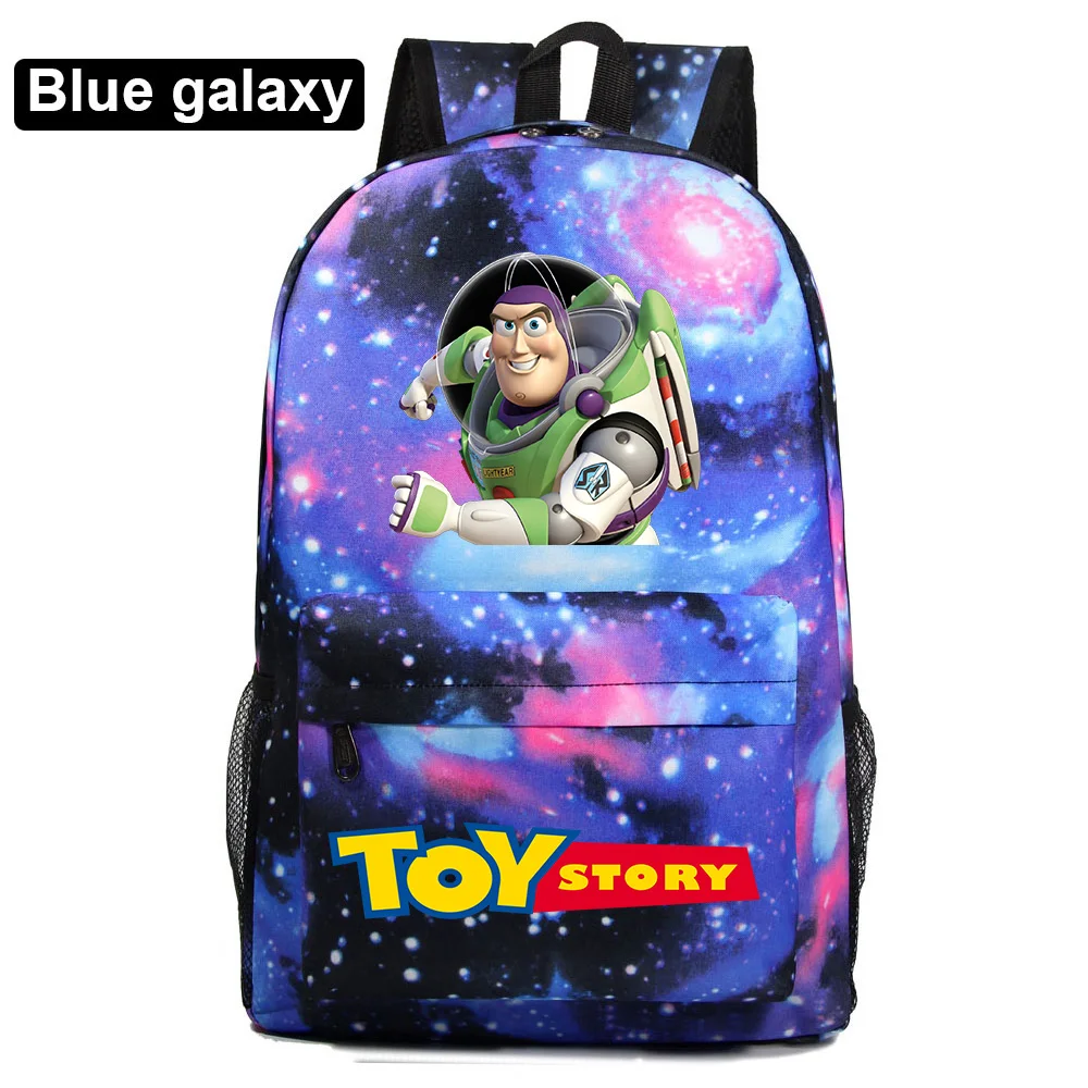 Disney Toy Story Woody Buzz Lightyear Printed School Backpack Teenager Fashion Casual Girls Boys Schoolbag Harajuku Travel Bags