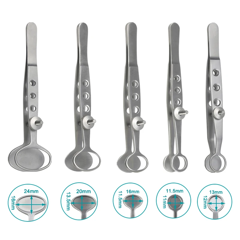 Eyelid Chalazion Forceps Autoclavable Ophthalmic Forceps Tweezers Ophthalmic Surgery Instrument Stainless Steel