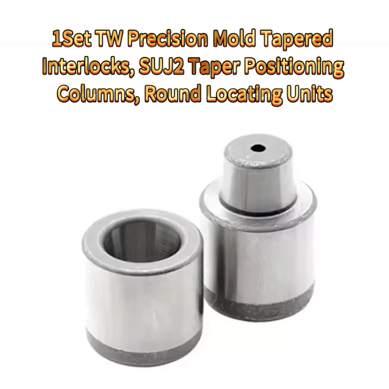 1Set TW Precision Tapered Interlocks, SUJ2 Taper Positioning Columns, Round Locating Units Stamping Die